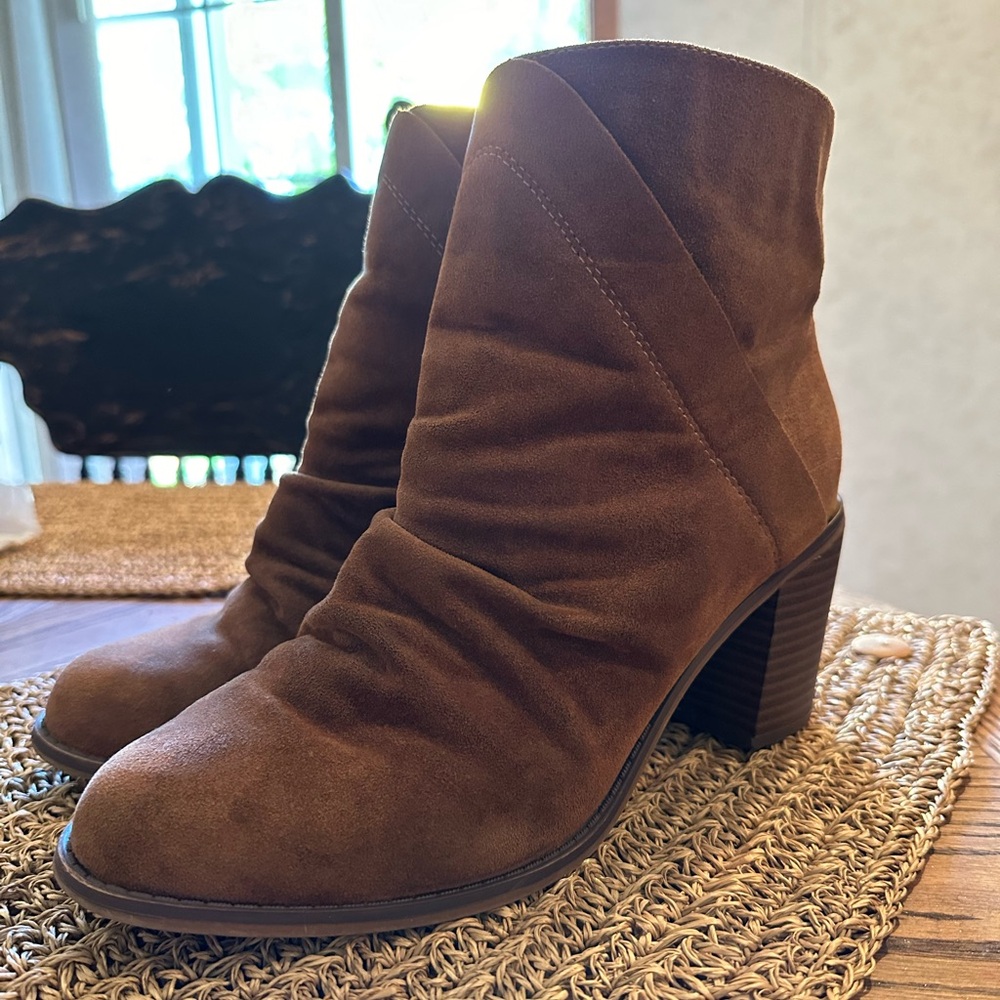 Universal Thread Suede Slouch Bootie